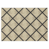 Nappe Impression d'un design rustique de brique beige (Devant (Horizontal))
