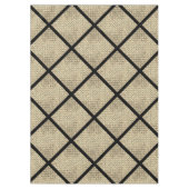 Nappe Impression d'un design rustique de brique beige (Devant)