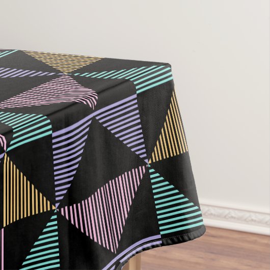 Nappe Impression géométrique abstraite élégante – Modern (In Situ)