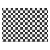 Nappe Impression numérique des échecs noirs et blancs (Devant (Horizontal))