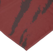 Nappe Impression numérique Tigre Rouge (Angle)