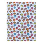 Nappe Impression Rose pointillée, Modèle Floral Moderne (Devant)