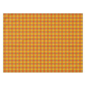 Nappe Impression Tartan couleur automne, (Devant (Horizontal))