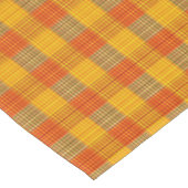 Nappe Impression Tartan couleur automne, (Angle)