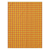 Nappe Impression Tartan couleur automne, (Devant)