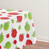 Nappe Impression verte et rouge Apple (In Situ)
