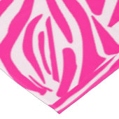 Nappe Impression zèbre rose (Angle)