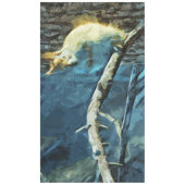 Nappe Impressionnisme Abstrait de l'écureuil rouge améri (Devant)