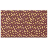 Nappe Imprimantes Doigts Parties scintillant d'or (Devant (Horizontal))