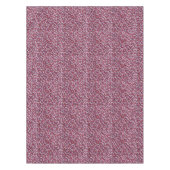 Nappe Imprimé chic coloré rouge violet guépard (Devant)