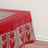 Nappe imprimé fleur et ombre (In Situ)