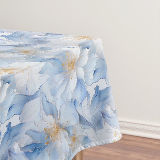 Nappe Imprimé floral bleu (In Situ)