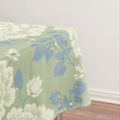 Nappe Imprimé floral bloc bleu vert (In Situ)