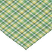 Nappe Imprimé Vichy Vert/Jaune (Angle)