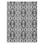 Nappe imprimé zèbre noir blanc (Devant)