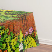 Nappe Imprimerie de jardin des années 1920 (In Situ)