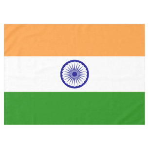 Nappe indienne géante de drapeau
