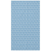 Nappe Indigo Blue Floral Faux Lace Motif (Devant)