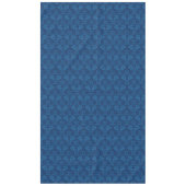 Nappe Indigo Blue Floral Faux Lace Motif (Devant)