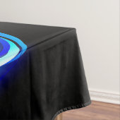 Nappe Infini lumineux avec rose bleue (In Situ)