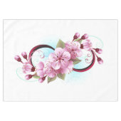 Nappe Infinité avec les fleurs Sakura (Devant (Horizontal))