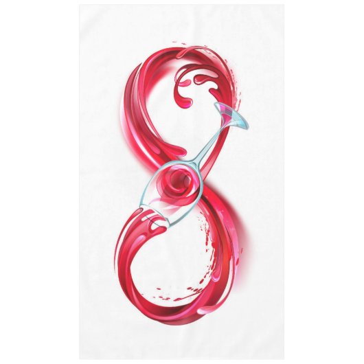 Nappe Infinity with Red Wine (Devant)