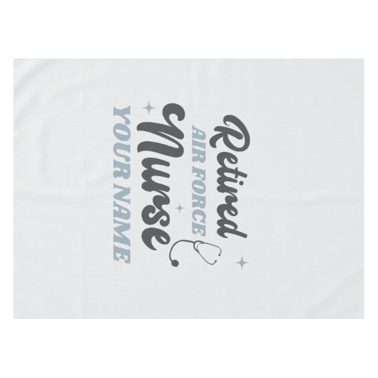 Nappe Infirmière de la Force aérienne retraitée (Devant (Horizontal))