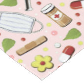 Nappe Infirmière rose (Angle)