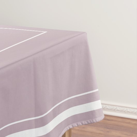 Nappe initiale rose pâle personnalisée (In Situ)