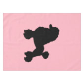 Nappe inspirée de la jupe de caniche rose des anné (Devant (Horizontal))