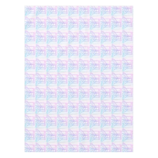 Nappe Interjumelage Abstrait (Devant)