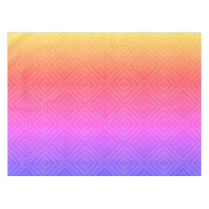 Nappe Ipanema Arc-en-ciel Hypnotique Diamant Moderne Pop