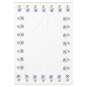 Nappe Iris Froissé Pourpre (Devant)
