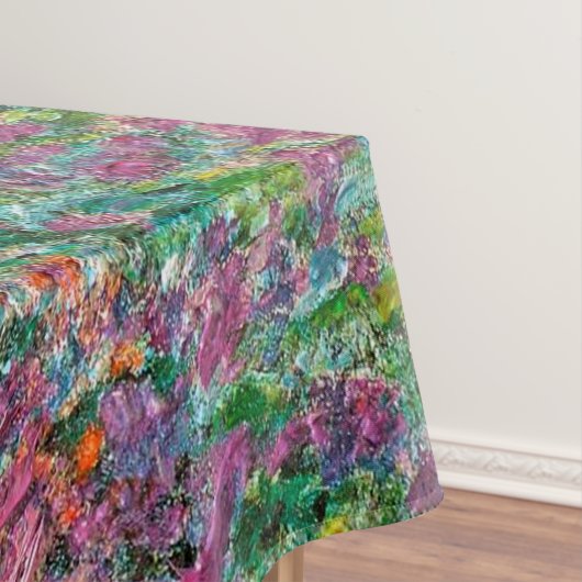 Nappe Irises Monet Garden Fleurs Giverny (In Situ)