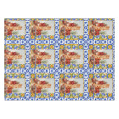 Nappe italien, art sicilien, maelica, tuiles, art baroqu (Devant (Horizontal))