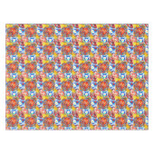 Nappe italien, été, agrumes, motifs floraux    (Devant (Horizontal))