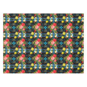 Nappe italien, sicilien, floral, majolica motif    (Devant (Horizontal))