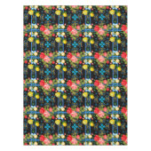 Nappe italien, sicilien, floral, majolica motif    (Devant)