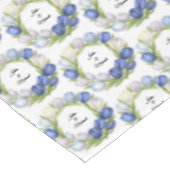 Nappe Ivory blue Tulips Wreath Wedding Decor Newlyweds (Angle)