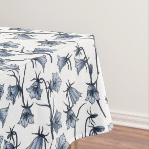 Nappe Jacinthe des bois, Campanules, Fleurs de cloche