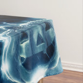 Nappe jack-o-lanterne sous la pluie (In Situ)