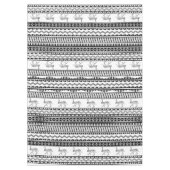 Nappe Jacklapin du sud-ouest et Motifs géométriques (Devant)