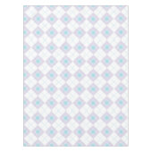 Nappe Jacquard bleu clair et violet (Devant)