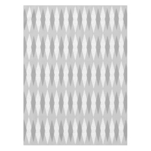 Nappe Jacquard gris moderne du milieu du siècle