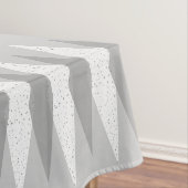 Nappe Jacquard gris moderne du milieu du siècle (In Situ)