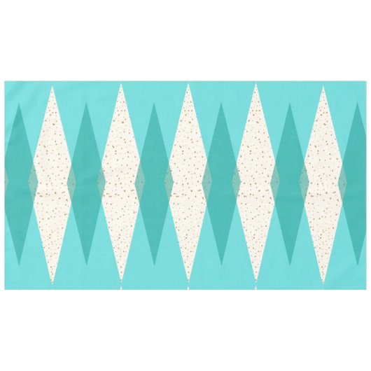 Nappe Jacquard moderne du milieu du siècle (Devant (Horizontal))