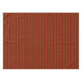 Nappe Jacquard-Orange-Noir-52x70 COTON TABLECLOTH (Devant (Horizontal))