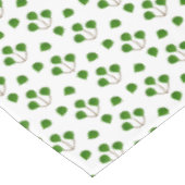 Nappe Jade Tree of Life Branches & Feuilles verts en bla (Angle)