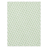 Nappe Jade Tree of Life Branches & Feuilles verts en bla (Devant)