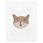 Nappe J'adore les couvertures de couette pour chats (Devant)